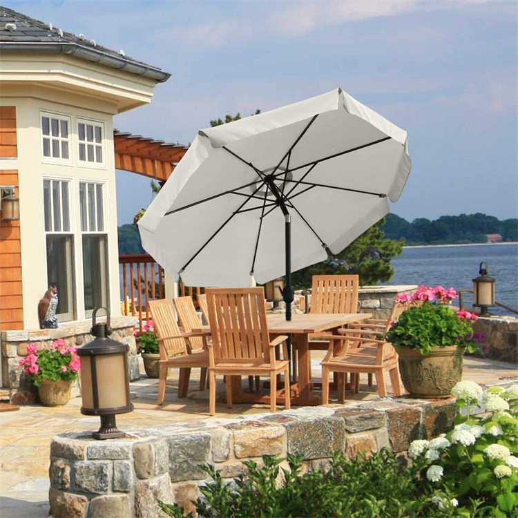 Parasol tarasowy Market 7,5 stopy 8 żeber