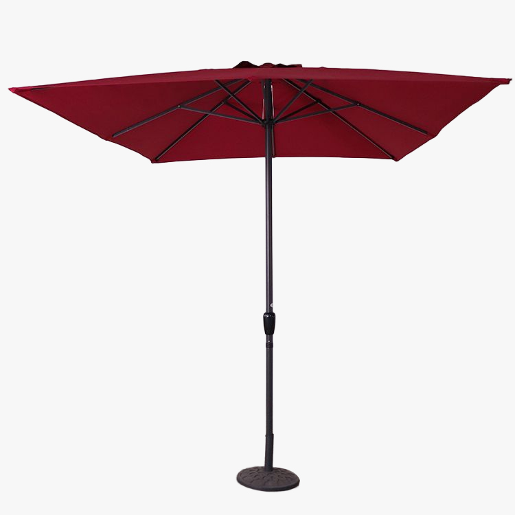 8 x 11 stóp prostokątny parasol na rynku patio