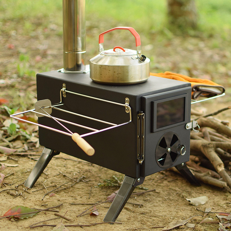 Piec do gorących namiotów kempingowych