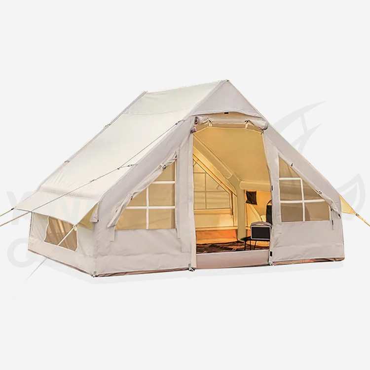 Glamping nadmuchiwany namiot kempingowy