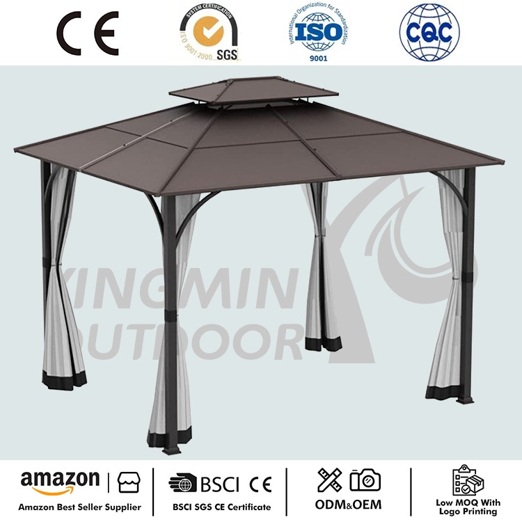 Patio stalowa rama hardtop altana